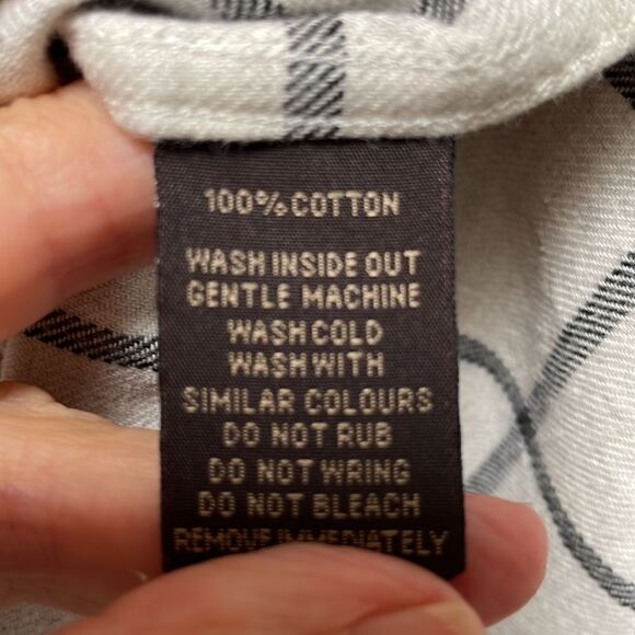 Rodd & Gunn Cotton Flannel Button Down Shirt Large - Picture 6 of 8